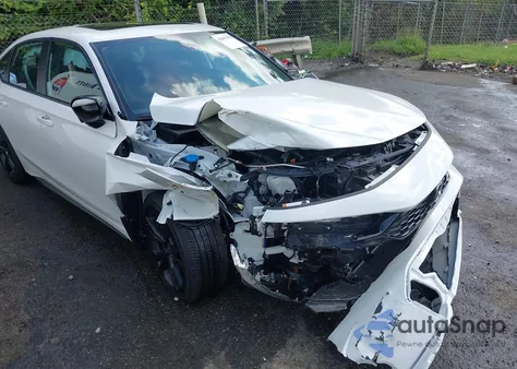 2025 Honda Civic Si Base W/High Performance Summer Tires/ from USA, damaged, VIN 2HGFE1E57SH475604